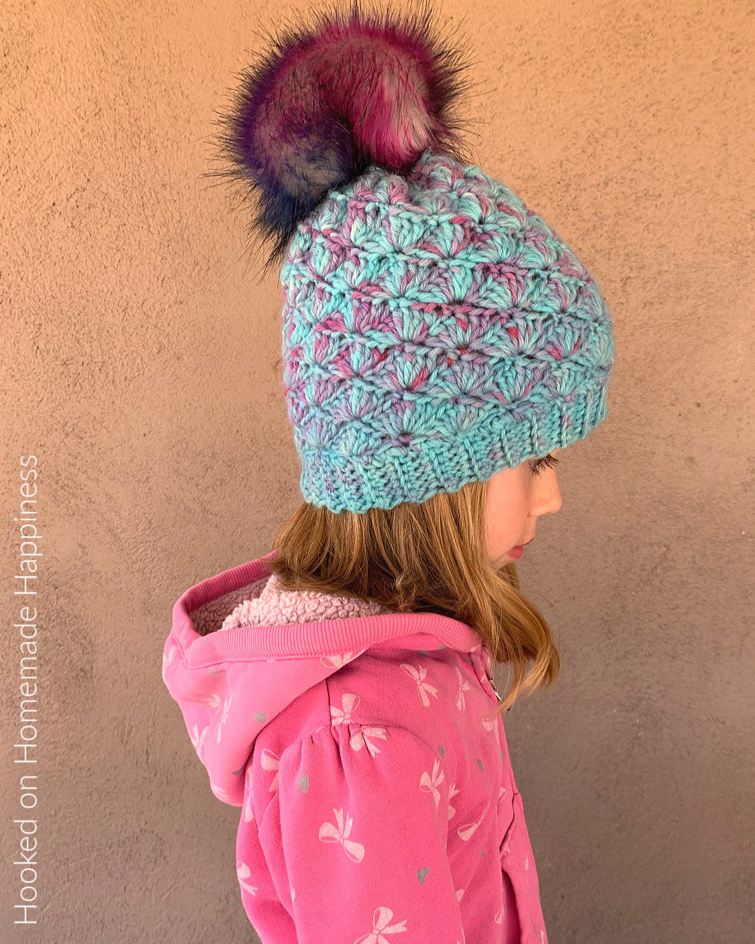 Shell Stitch Beanie Crochet Pattern Hooked On Homemade Happiness