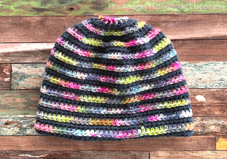 City Lights Beanie Crochet Pattern Cal For A Cause Hooked On