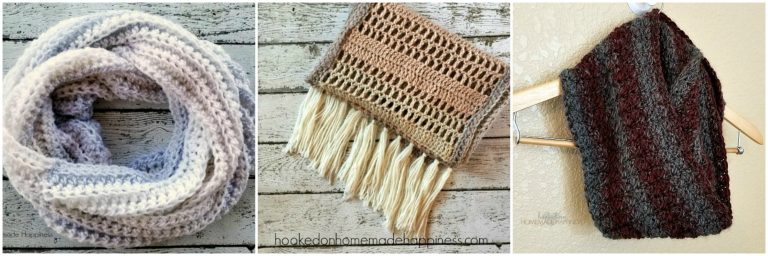 Piece of Cake Triangle Scarf - Hooked on Homemade Happiness