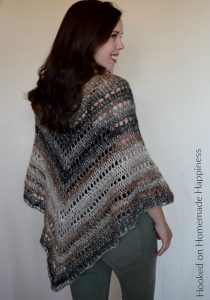 #desertlife Crochet Poncho Pattern - Hooked on Homemade Happiness