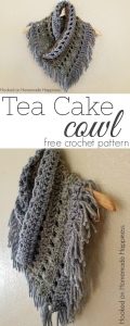 Tea Cake Cowl Crochet Pattern