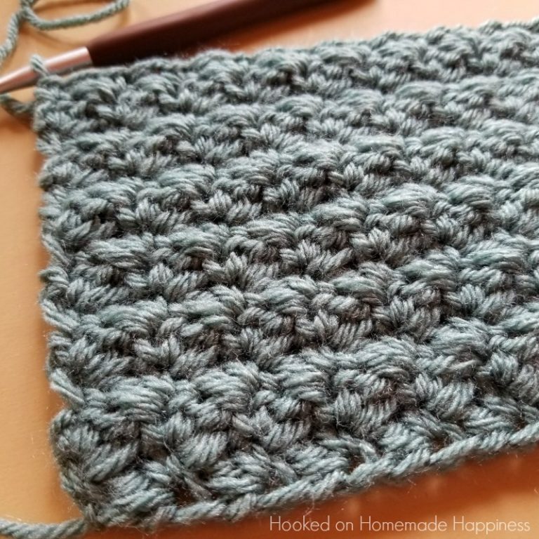 How to Crochet the Suzette Stitch - Hooked on Homemade Happiness