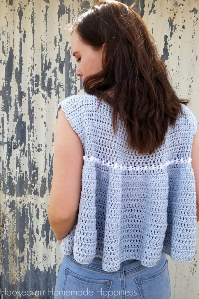 Summer Valley Crochet Top Pattern - Hooked on Homemade Happiness