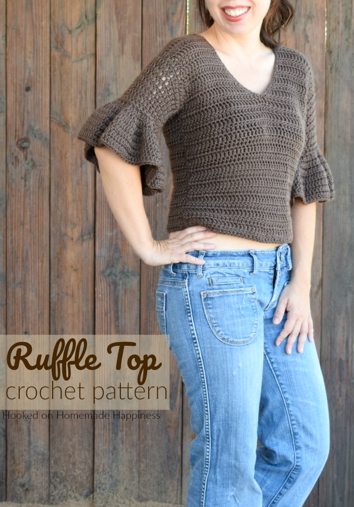 crochet short top