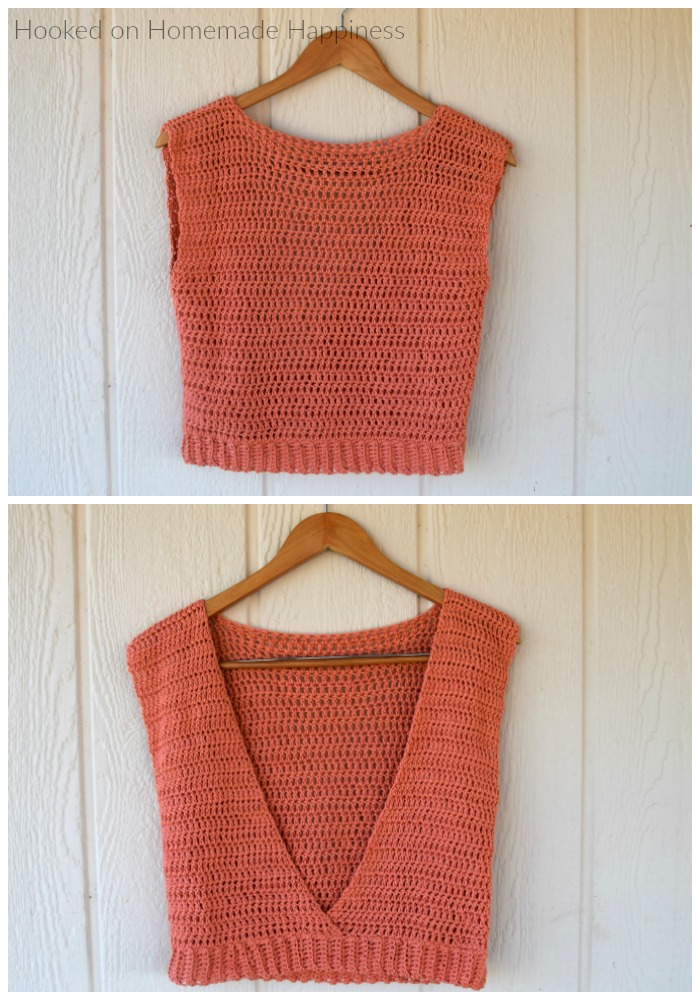 Summer Valley Top Front and Back - Hooked on Homemade Happiness