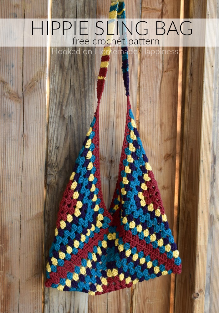 Hoooked  DIY Crochet Pattern Crossbody Bag Pinery