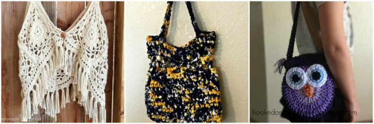 Hippie Sling Crochet Bag Pattern Hooked On Homemade Happiness