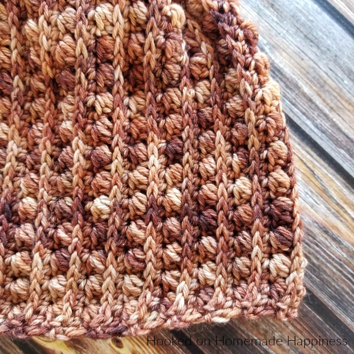 Gilded Beanie Crochet Pattern - Hooked on Homemade Happiness