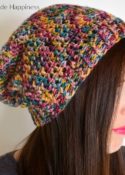 Basic Slouchy Beanie Crochet Pattern