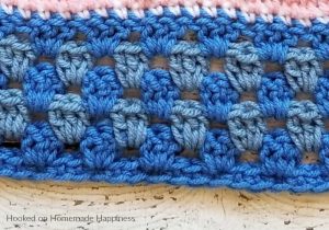 Granny Stripe Stitch (stitch Sampler Scrapghan Cal - Part 1 ) - Hooked 