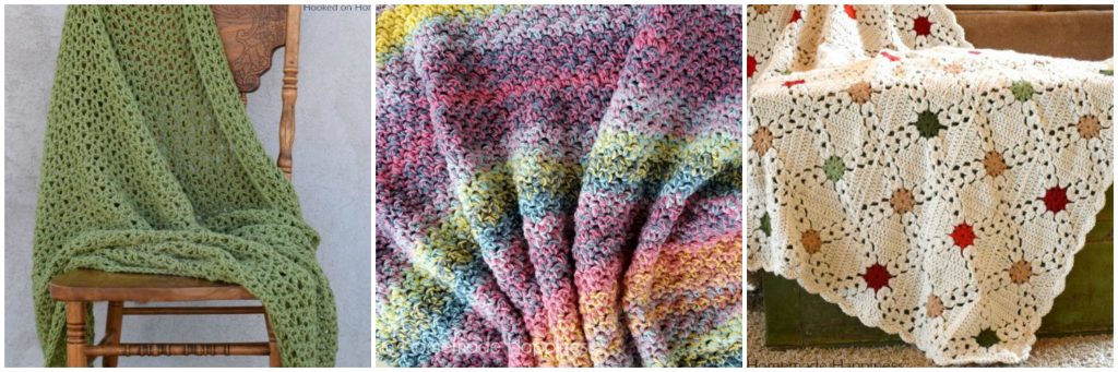 Crochet Cable Blanket Pattern - Hooked on Homemade Happiness