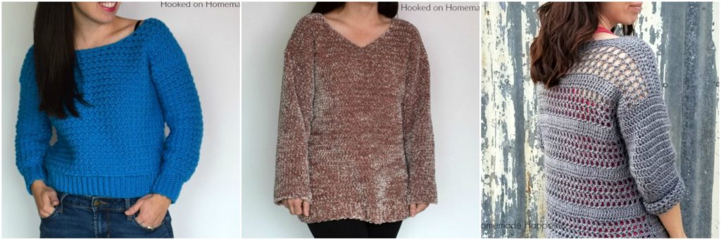 Everygirl Crochet Sweater Hooked On Homemade Happiness