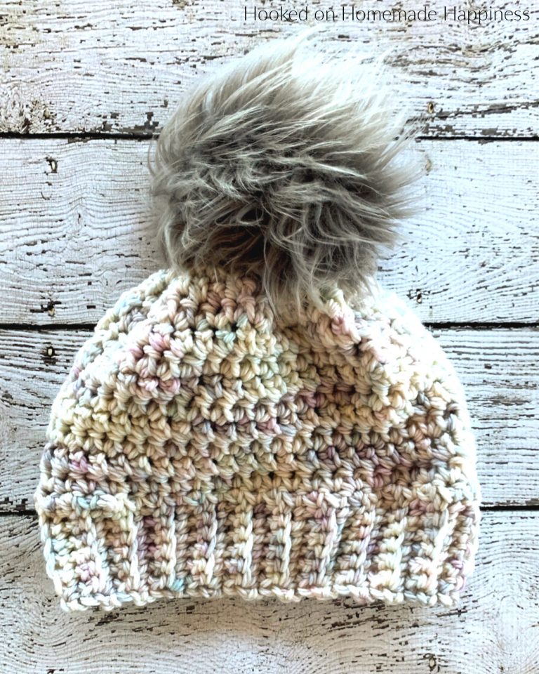 Arctic Beanie Crochet Pattern - Hooked on Homemade Happiness
