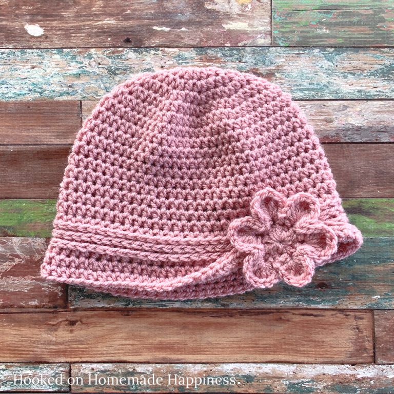 Kid's Vintage Hat Crochet Pattern (CAL for a Cause) Hooked on