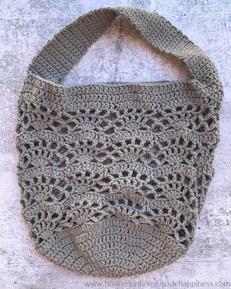 Lattice Market Bag Crochet Pattern Hooked On Homemade Happiness