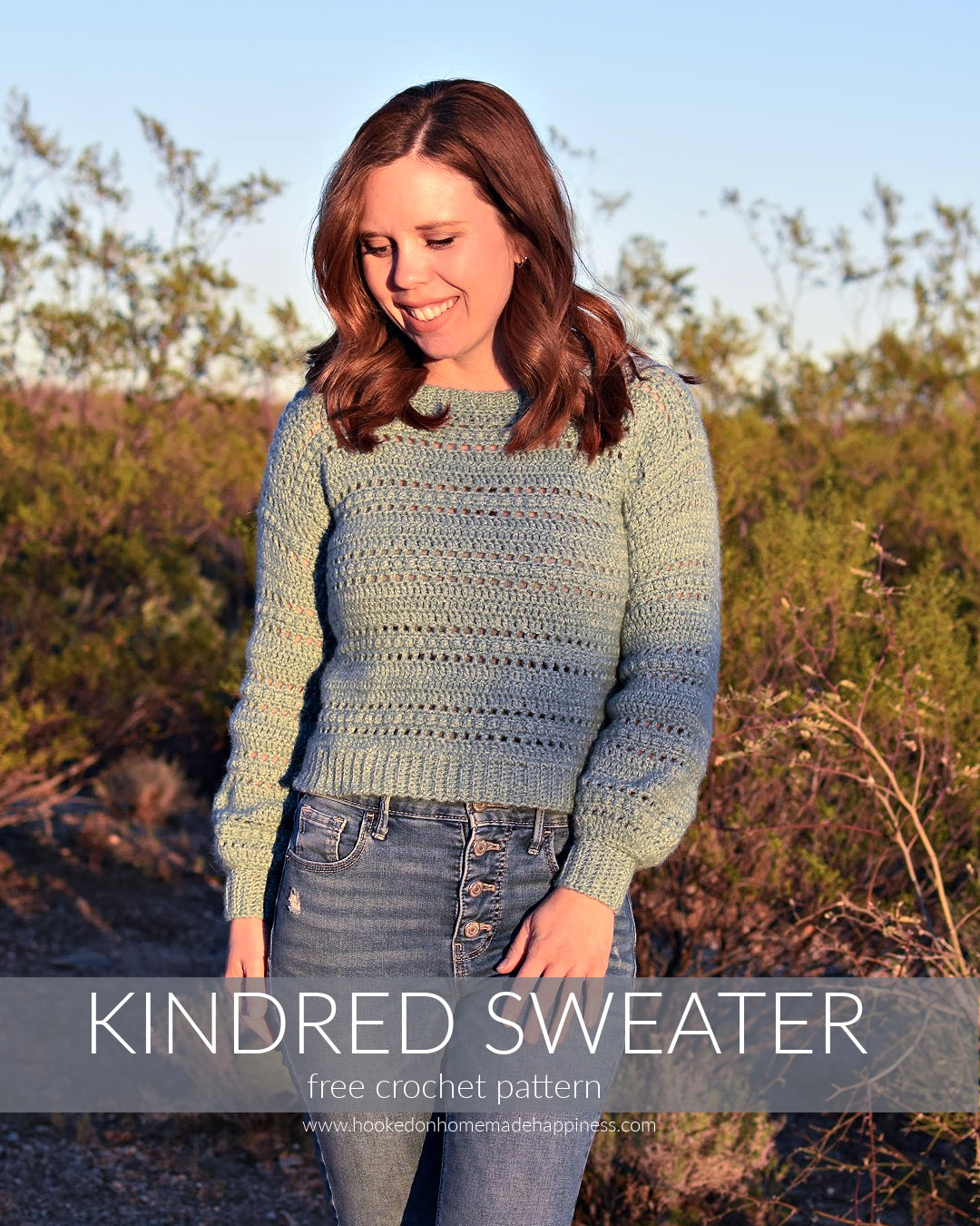 Kindred Sweater Crochet Pattern - Hooked on Homemade Happiness