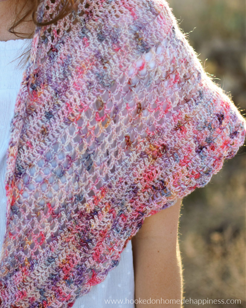 Romance Wrap Crochet Pattern - Hooked on Homemade Happiness