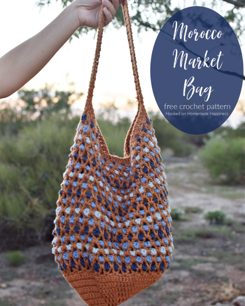 30 FREE Crochet Market Bag Patterns