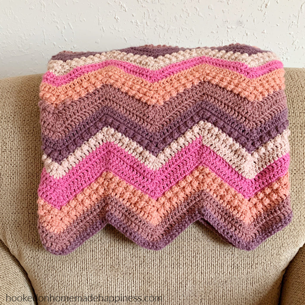 Berry Season Blanket, Free Crochet Pattern + Video 