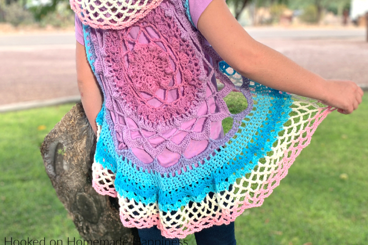 Kid's Collar Tee Crochet Pattern - Hooked on Homemade Happiness