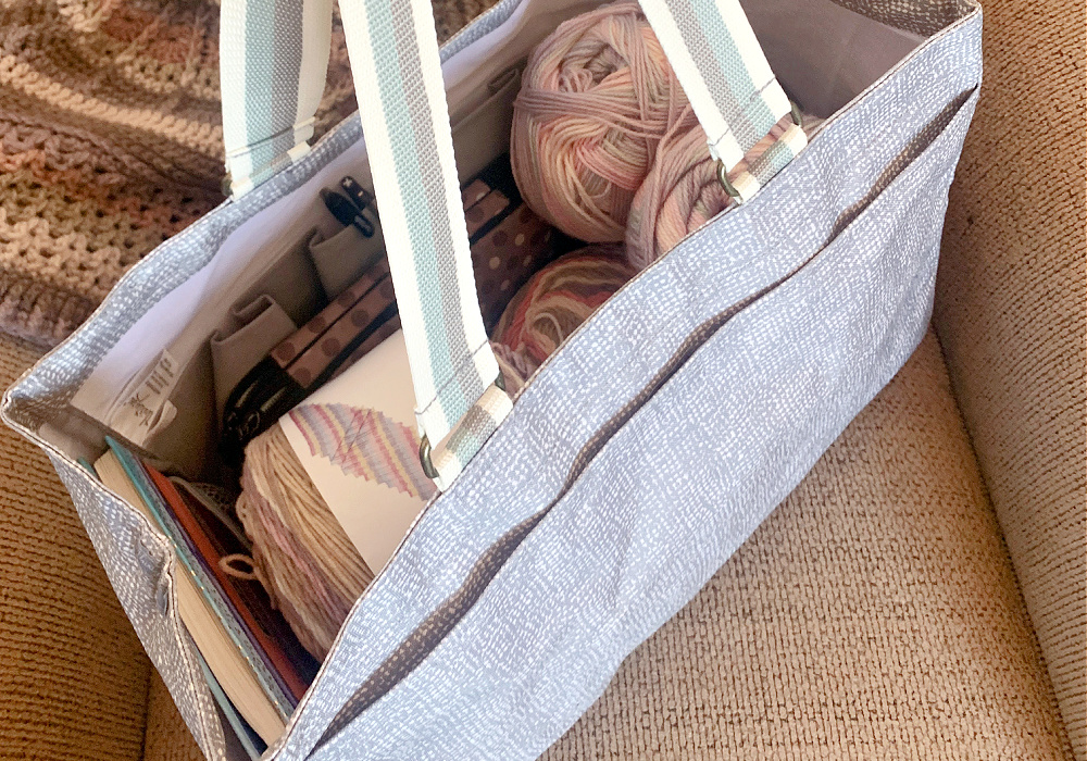 Zip-Top Organizing Utility Tote Giveaway by Teri - Hooked on Homemade  Happiness