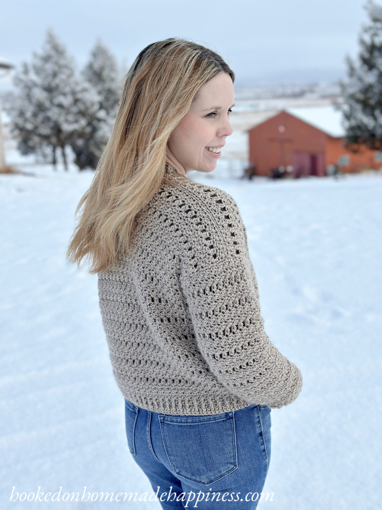 Cluster Cardigan Crochet Pattern