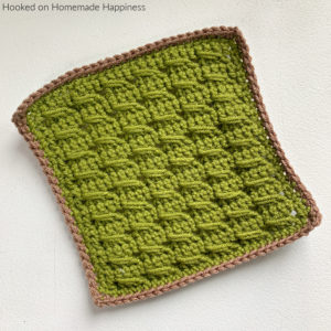 Crossed Cable Stitch (Stitch Sampler Scrapghan 2023 - Part 6) - Hooked ...