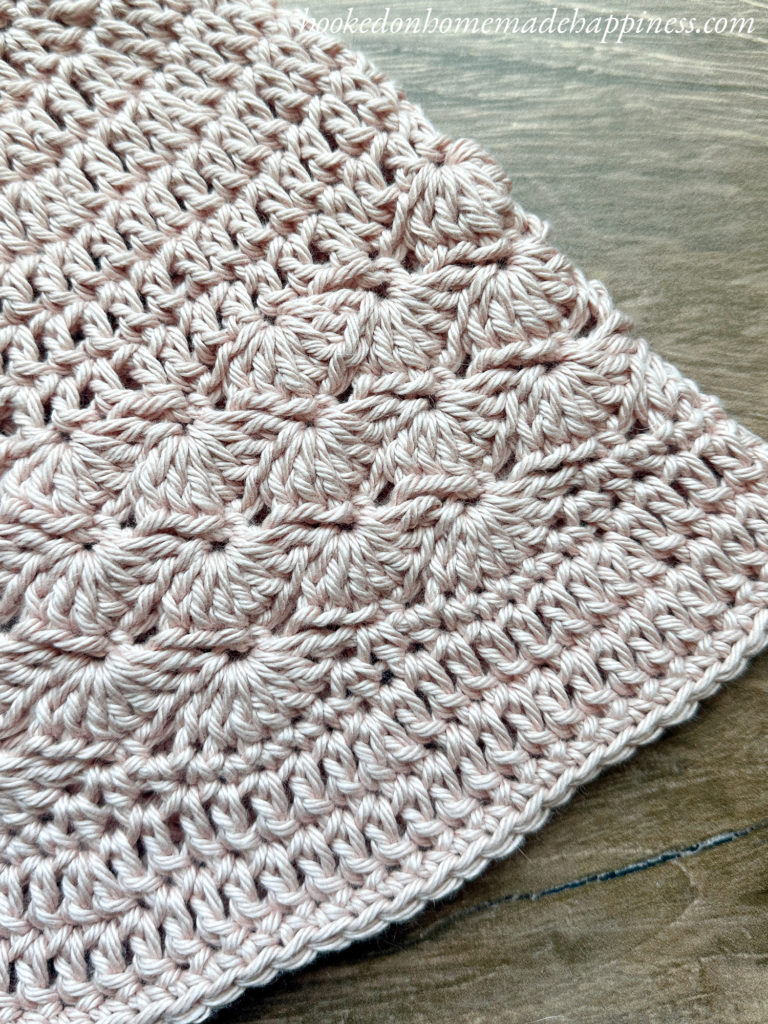 Shell Stitch Bucket Hat Crochet Pattern - Hooked on Homemade Happiness