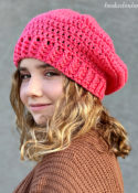 Beret Style Beanie Crochet Pattern