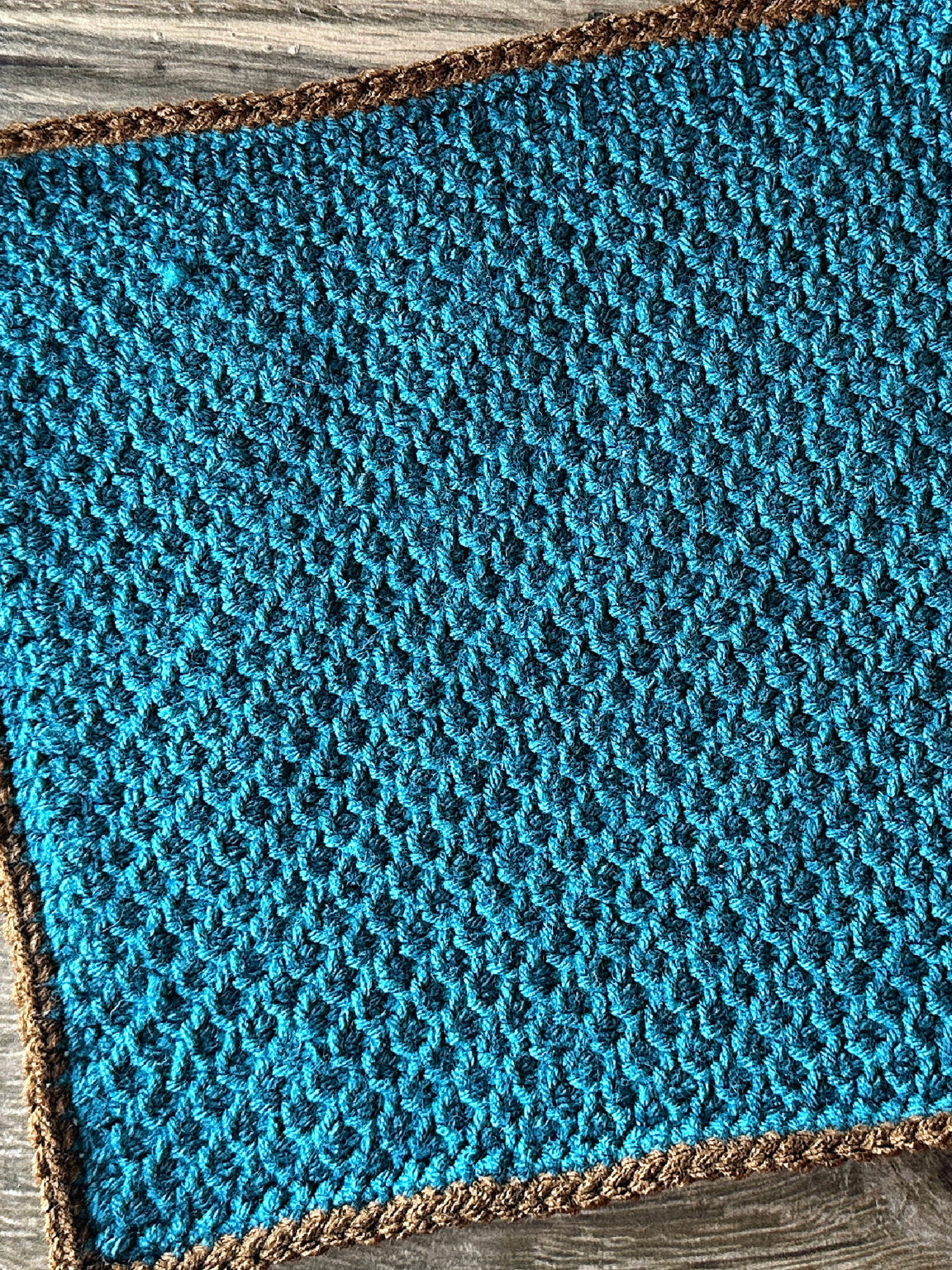 Tunisian Honeycomb Stitch (Tunisian Stitch Scrapghan - Part 4) - Hooked ...