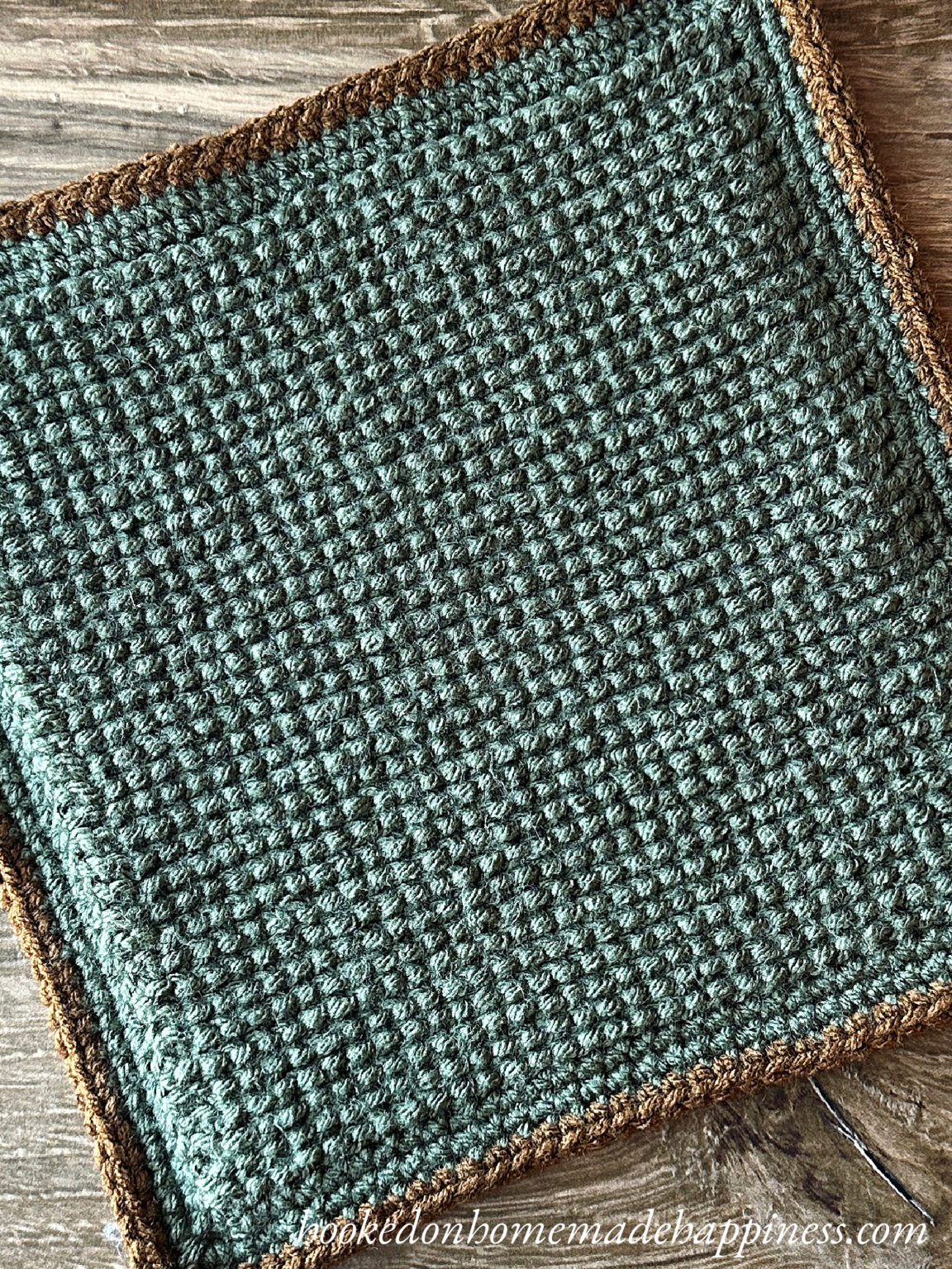 Tunisian Reverse Stitch (Tunisian Stitch Scrapghan – Part 5) - Hooked ...