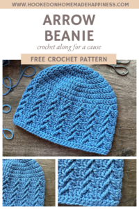 Arrow Beanie Crochet Pattern