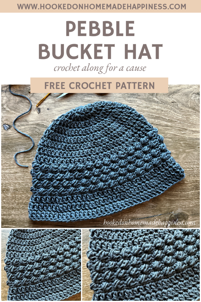 Pebble Bucket Hat Crochet Pattern