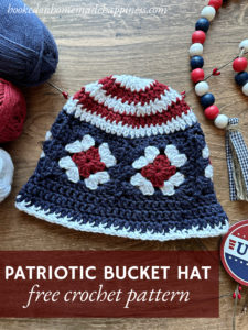 Patriotic Bucket Hat Crochet Pattern
