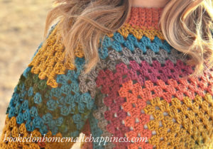 Granny Square Sweater Crochet Pattern