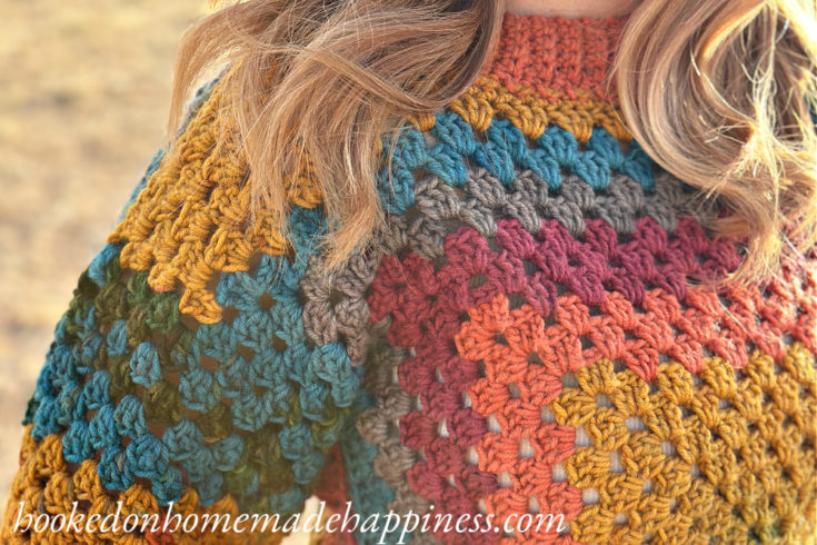 Granny Square Sweater Crochet Pattern