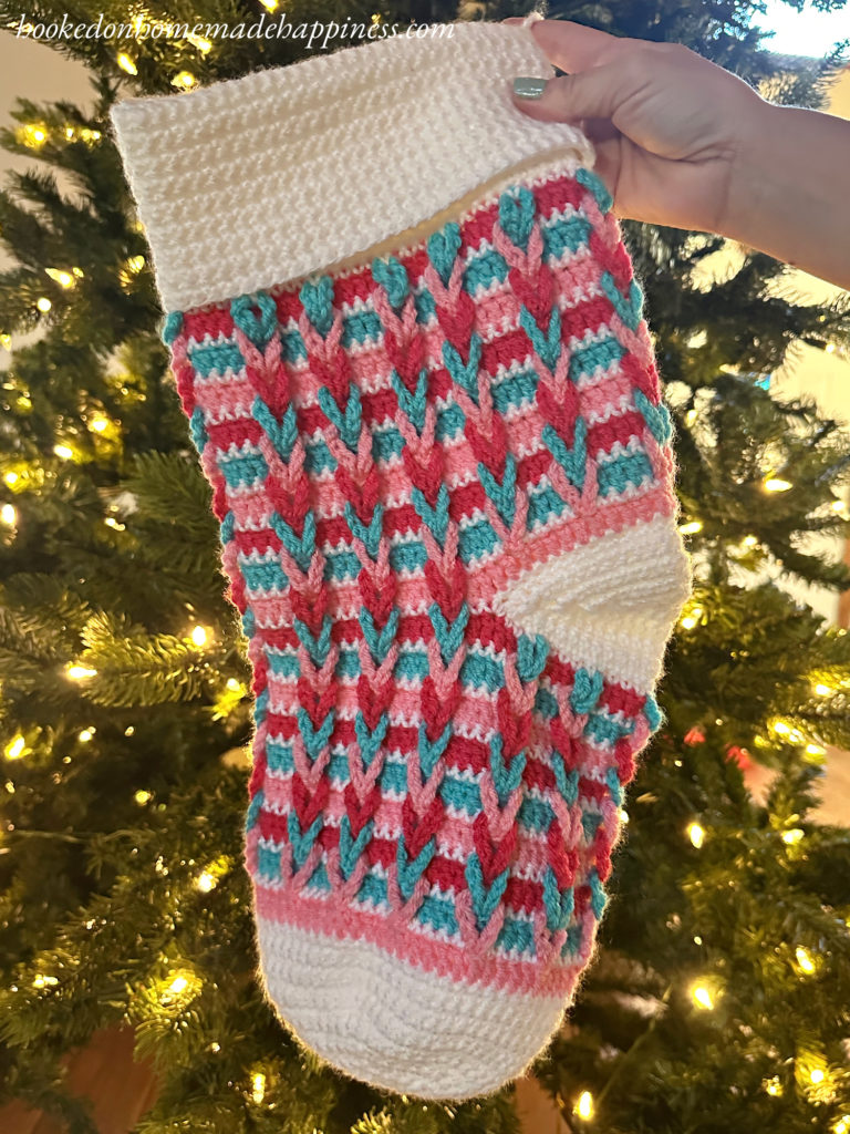 Braided Stocking Crochet Pattern