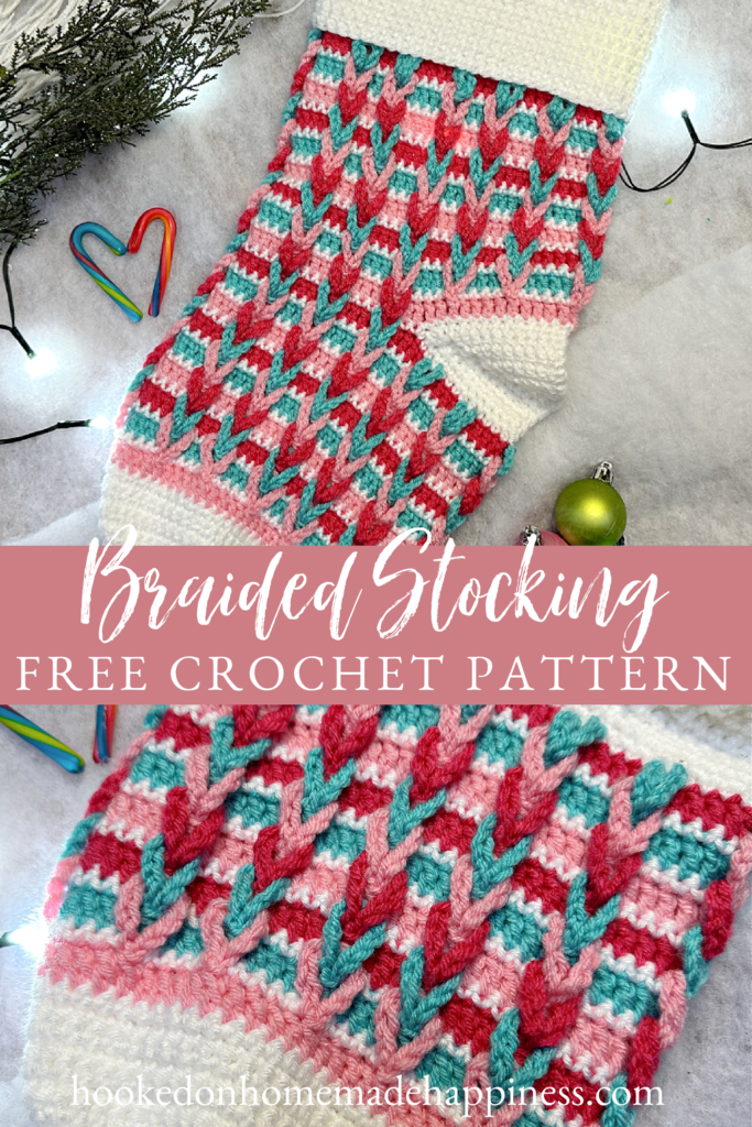 Braided Stocking Crochet Pattern