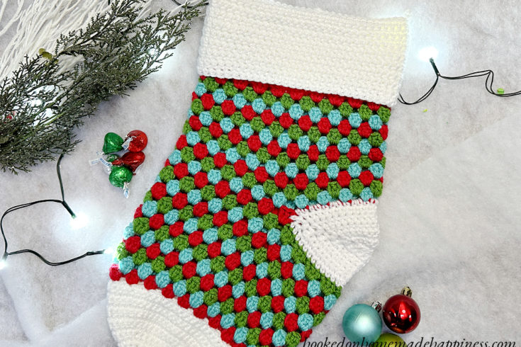 Granny Christmas Stocking Crochet Pattern