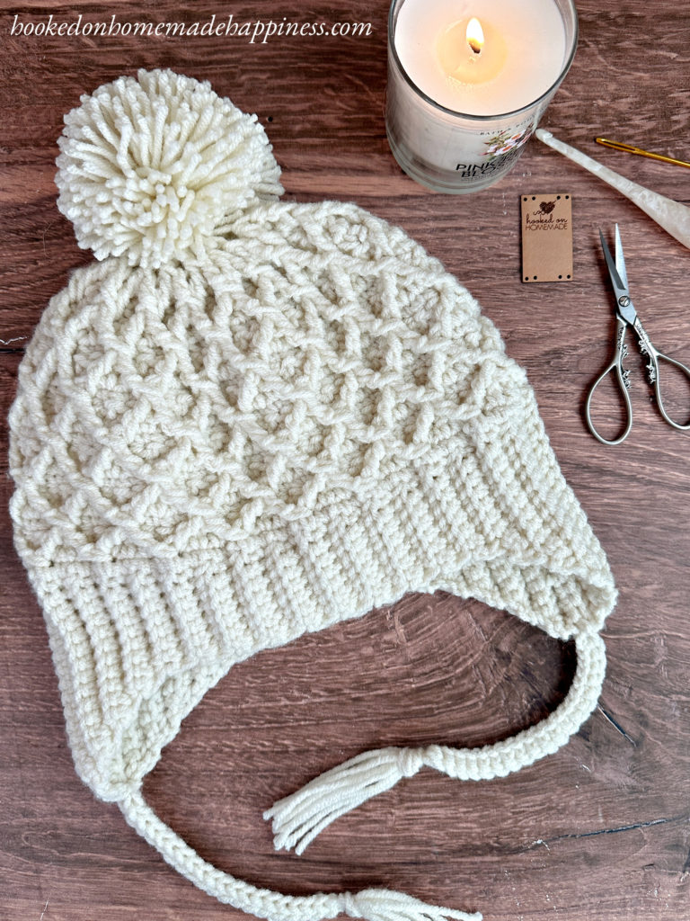 Diamond Beanie Crochet Pattern