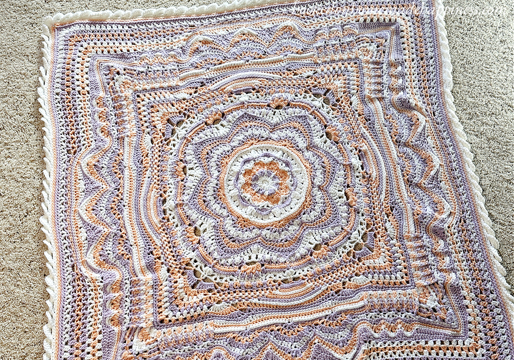 Mandala Blanket Crochet Pattern