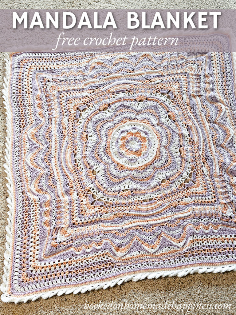 Mandala Blanket Crochet Pattern