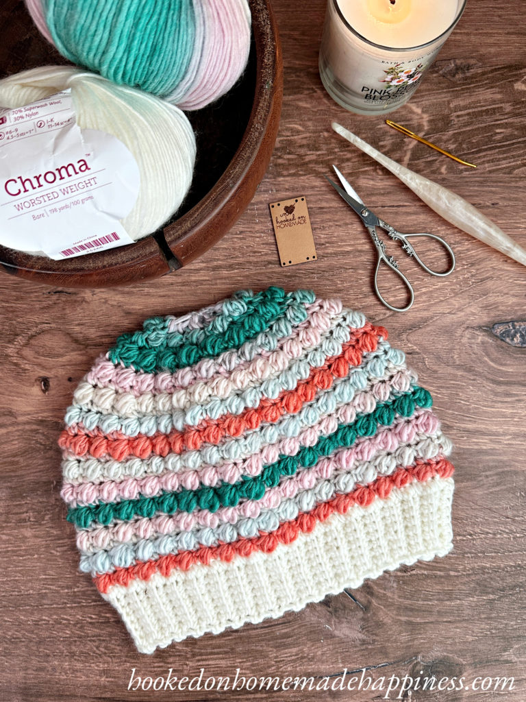 Pebble Beanie Crochet Pattern