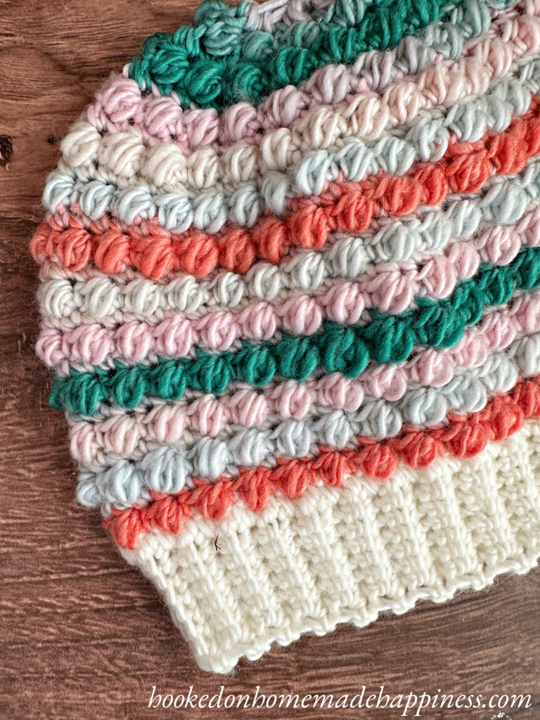 Pebble Beanie Crochet Pattern