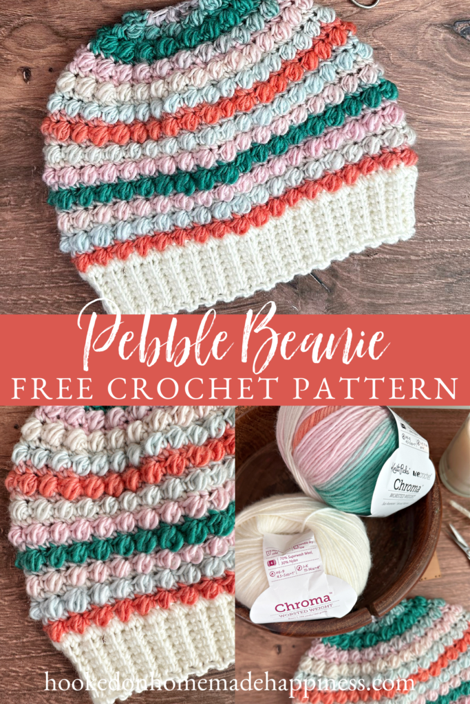 Pebble Beanie Crochet Pattern